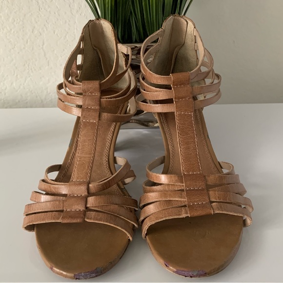 Aldo Shoes - Aldo Leather Wedge Sandals